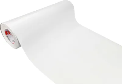 Produktbild von Klebefolie Möbel 52x200 cm - Weiß Matt - Möbelfolie selbstklebend wasserfest und abwaschbar für schnelle Möbelrenovierung - Klebefolie Küche für Schränke, Türen, Regale - Folie für Möbel