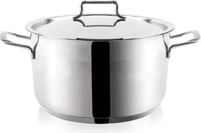 Produktbild von Orion Kochtopf Stahltopf mit Deckel 18/10 PREMIUM Induktion 4,3l