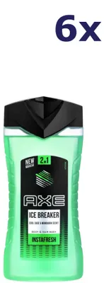 Produktbild von 6x Axe Ice Breaker Duschgel 250 ml