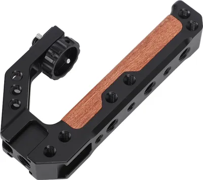 Produktbild von Kameraobergriff 1/4 Zoll 3/8 Zoll 3 Kaltschuhanschlüsse Aluminiumkäfige Griffe für DSLR-Käfig