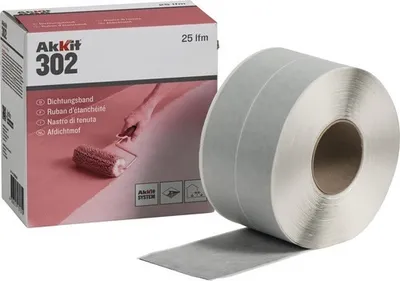 Produktbild von Akkit 302 selbstklebendes Dichtungsband Rolle = 25 m