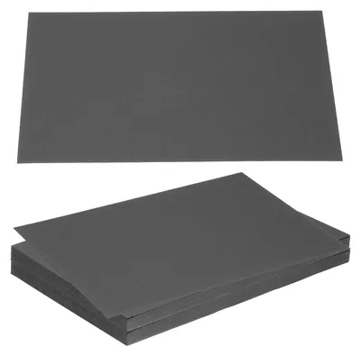 40 Buchbinderplatten 178x127x0,4 mm schwarz