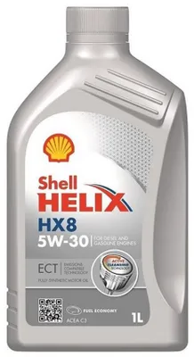 Produktbild von SHELL Helix HX8 ECT für 5W-30 1 Liter Motoröl Motorenöl Synthetisch 229.31 229.51 504 00 507 00 Öl