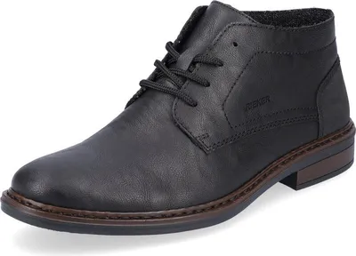 Obrázok produktu pre Rieker pánske členkové topánky Desert Boots šnurovacie 17604, veľkosť:45 EU, farba:Black