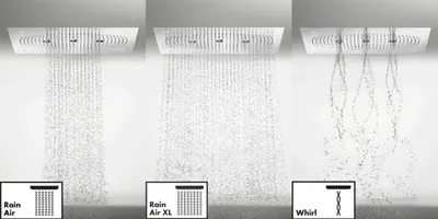 Produktbild von Hansgrohe Raindance Rainmaker, Fester Duschkopf, Chrom, Zimmerdecke
