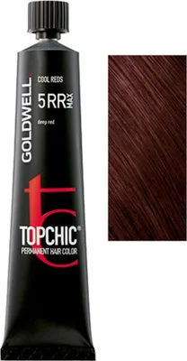 Produktbild von Goldwell Topchic Max Shades, Rot, 5RR MAX, Deep Red, Unisex, 60 ml, Alle Haare