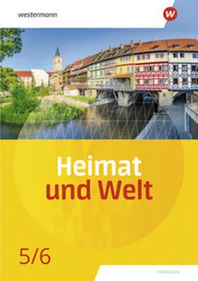 Obrázek produktu pro Heimat und Welt 5 / 6. Schulbuch. Thüringen