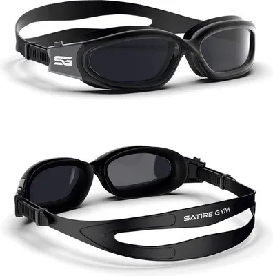 Produktbild von Famanu Schwimmbrille für Herren - Anti-Beschlag-Linse mit UV-Schutz, wasserdicht & rutschfest