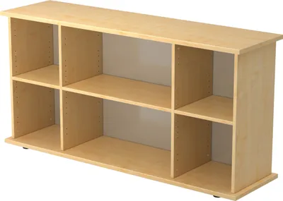 Produktbild von bümö office Sideboard Regal offen - Nachbildung Ahorn