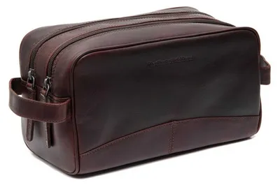 Productafbeelding van The Chesterfield Brand toilettas Stacey Toilet Bag Brown bruine