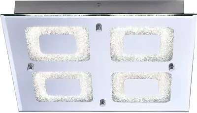 Produktbild von LISA Leuchten Direkt Deckenleuchte, chrom 1xLED-Board 24W 4000K Innenleuchte, IP20
