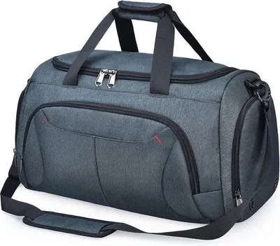 Image de Sac de sport pour homme, avec compartiment à chaussures et capacité de 40 litres, imperméable
