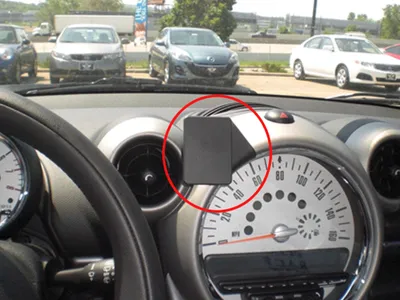 Produktbild von Brodit ProClip Fahrzeughalter 855270 - Mittelbefestigung - Mini Cooper Countryman 15-16, Mini Paceman 15-16