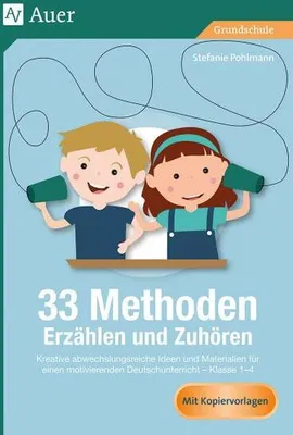 Immagine prodotto di 33 Methoden Erzählen und Zuhören