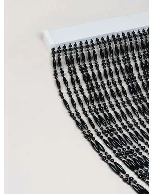 Obrázek produktu pro Závěs do dveří CYPRUS 90x210 cm černý