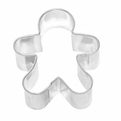 Produktbild von BIRKMANN Ausstechform Gingerman, 12,5 cm, Weißblech, 122475