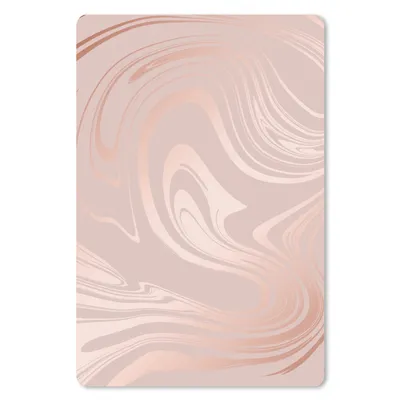 Produktbild von MuchoWow® Mauspad Mousepad Marmor - Roségold - Luxus 40x60 cm - Mousepads - Maus Mat - Pad - Mausunterlage - Schreibtisch Accesoire