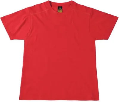 Obrázek produktu pro Pánské tričko s krátkým rukávem - B&C PERFECT PRO - red - velikost 2XL