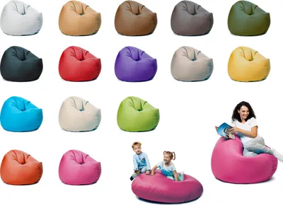 Produktbild von sunnypillow XL Sitzsack mit Styropor Füllung 100 cm Durchmesser 2-in-1 Funktionen zum Sitzen und Liegen Outdoor & Indoor für Kinder & Erwachsene viele Farben und Größen zur Auswahl Rosa