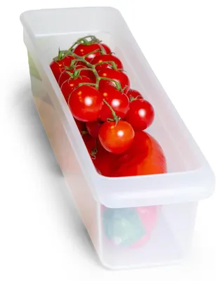 Produktbild von Novaliv Kühlschrank Organizer 30,5 x 7,5 x 8 cm BPA-frei Ordnung  Germany Kühlschrankorganizer Lebensmittelecht Aufbewahrung für Küche Haushalt Spühlmaschinenfest Ordnungssystem Kühlschrank