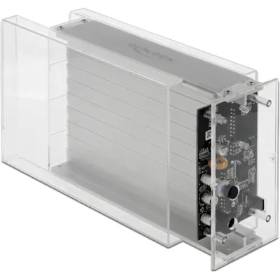 Immagine prodotto di DELOCK Externes Dual Gehäuse 2 x 3.5"SATA HDD  USB Type-C