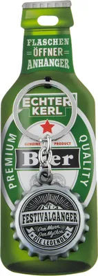 Produktbild von Echter Kerl Flaschenöffner Festivalgänger