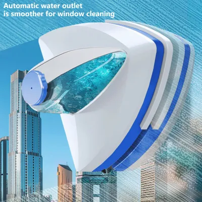 Produktbild von Glasfenster bürsten baufwandeinsparend injize Wasser multifunktionales doppelseitiger magnetischer Glasreiniger mit Glasreiniger Heimatversorgung