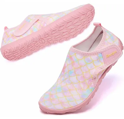 Productafbeelding van Waterschoenen voor kinderen, badschoenen, aquaschoenen, maat 33 EU, model Hdk1602, zeemeermin