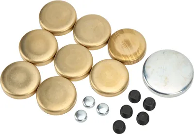 Imagen del producto de Kit de tapón de expansión resistente a las heladas, fabricado en latón, compatible con el modelo Sealed Power 381?8007, y reemplazo para motores Chevy de bloque pequeño de 283, 305, 327 y 350 pulgadas cúbicas