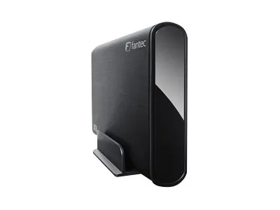 Produktbild von Fantec DB-ALU3-6G Laufwerksgehäuse - USB 3.0 Host Interface Extern - Schwarz - 1 x Gesamtschacht - 1 x 3,5" Schacht