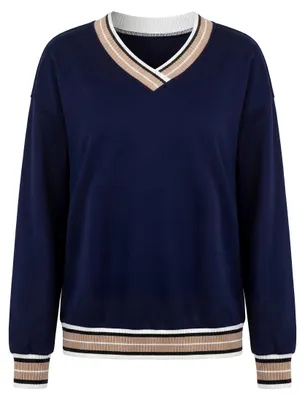 Image de TEYLON - Chemisier pour femmes - Bleu - Taille S