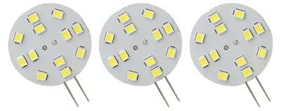 Produktbild von Spectrum G4 LED Stecklampe 2W 230lm 6000K Kaltweiß 12V 3 Stück