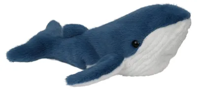 Productafbeelding van Het Pluchen Walvis Knuffel van The Puppet Company, blauw, 20 cm