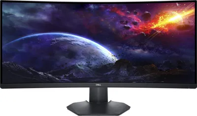 Produktbild von DELL S3422DWG Monitor 34" WQHD LCD, 3440x1440 px, 1 ms, Czarny, 210-AZZE