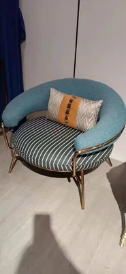 Produktbild von Loungesessel Blau 87 x 90 x 73 cm JVmoebel