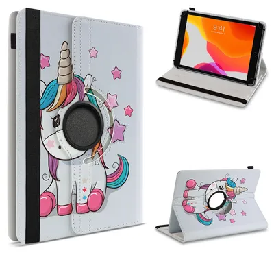Produktbild von Tablet Hülle für OSCAL Pad 30 Tasche Schutzhülle Case 360 Grad Drehbar 10,1 CoverFarbe 360 Uni:Motiv 14