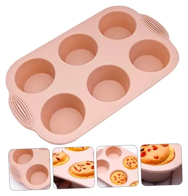 Produktbild von Silikonbackform für Kuchen und Desserts in Rosa