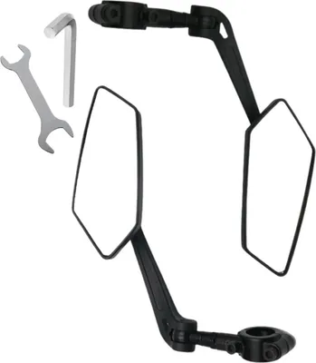 Image de Rétroviseurs pour vélos 360 pivotants sur vélo set 2pcs