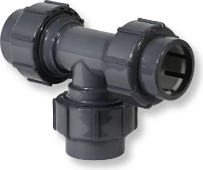 Produktbild von PVC-U FlexFit T-Stück Ø 50 mm Klemm