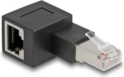 Produktbild von DELOCK RJ45 Stecker zu RJ45 Buchse Adapter Cat.6A