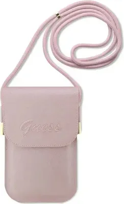 Produktbild von Guess Wallet bag Wallet tas Embossed Logo - Pink