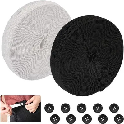 Image de Bandes élastiques larges 20 mm x 6 m pour la taille et le bricolage
