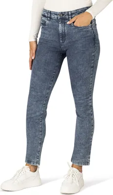 Produktbild von Stooker Women MILANO STRIPE Damen 5-Pocket-Jeans Magic Shape Fit 36 (Länge 30) soft blue stripe