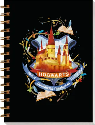 Produktbild von Harry Potter: Notizbuch Hogwarts mit Spiralbindung