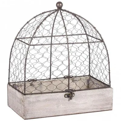 Immagine prodotto di Gabbia decorativa per uccelli 25 x 14 x 29 cm