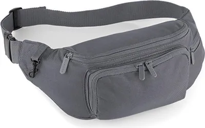 Immagine prodotto di Quadra QD12 | Bauchtasche / Borsa da cintura / 37 x 15 x 10 cm - Colore: Grigio grafite - Dimensioni: 37 x 15 x 10 cm