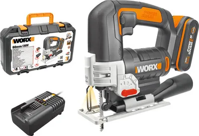 Zdjęcie produktu dla WORX - WX543 - Wyrzynarka akumulatorowa 20V, 1x2.0Ah - Powershare