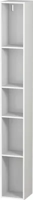 Produktbild von Regalelement L-CUBE 180x180x1400mm weiß supermatt weiß supermatt