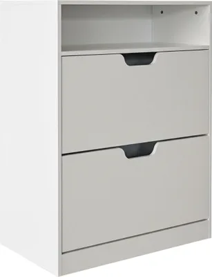 Produktbild von Ausklappbarer Schuhschrank mit offenem Regalfach