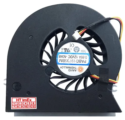 Produktbild von CPU Lüfter Kühler 3-Pin stecker FAN cooler für MSI GT72S 6QEG82FD, GT72 2QD16SR21BW, GT72VR 6REAC16H21